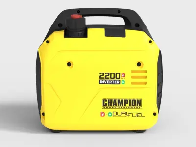 PORTABLE INVERTER GENERATOR  Low-poly 3D model
