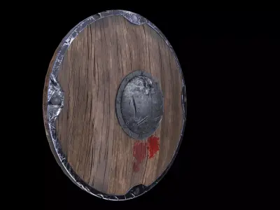Round Shield  3D model