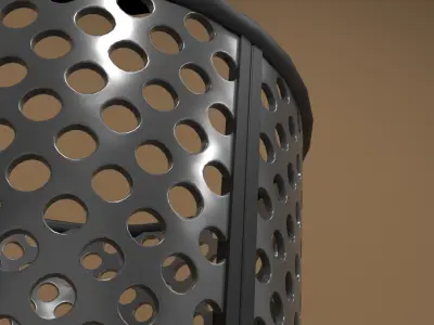 Stationary Basket Free 3D model