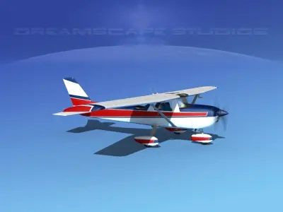 Cessna 152 Aerobat V01 3D model
