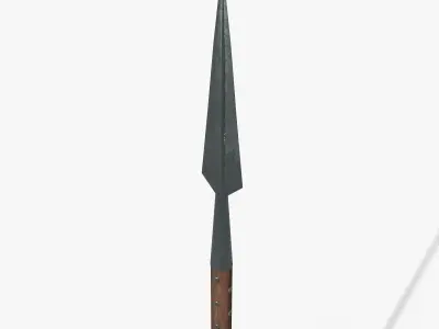 Greek Spear Low-poly 3D model