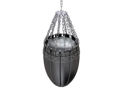 Boxing glove punching bag cone boyko sport 3D model