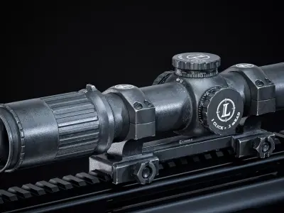 Leupold Mark-6 Scope Low-poly 3D model purchase