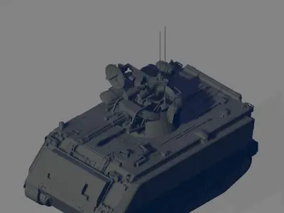 M163 Tank 3D model