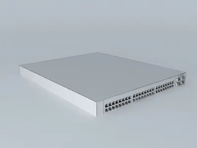 Cisco Catalyst 3750G-48 3D model