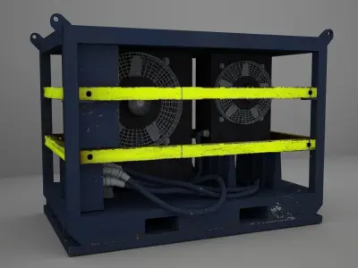 Atlas machinery 3D model