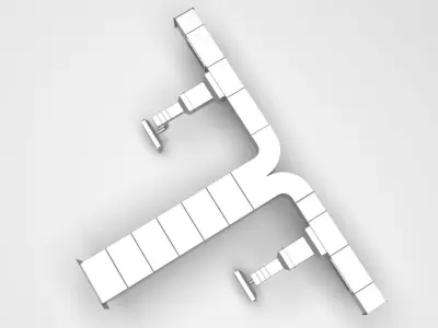 HVAC Ductwork 3D model