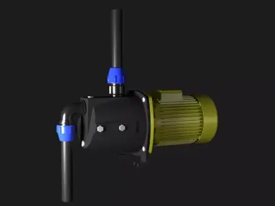 centrifugal pump Free 3D model