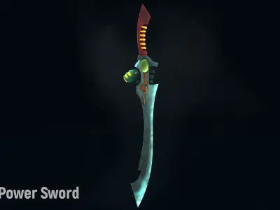 Fantasy Stylized Weapons Collection 3D Model Pack