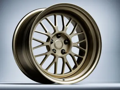 RAYS VOLK RACING 21A Low-poly 3D model