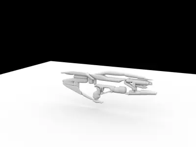 toy gun Free 3D model