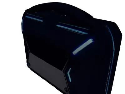 Futuristic Portable Gaming Speaker 3D model