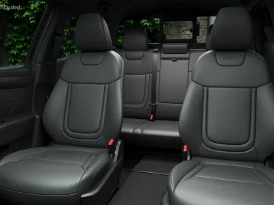  Interior Vehicle Full Seat Set Black 