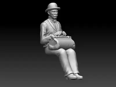 PASSENGER 3D print model 3