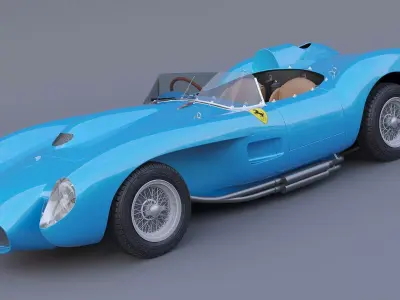 1957 Ferrari 250 Testa Rossa 3D model