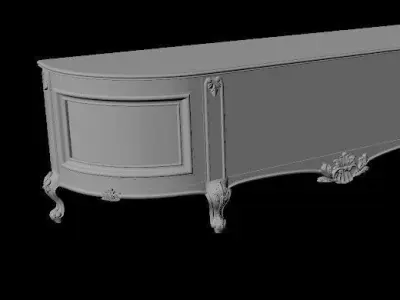  TV table 3D model