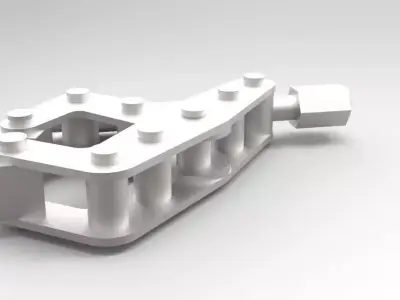 Prensa manual Free 3D model