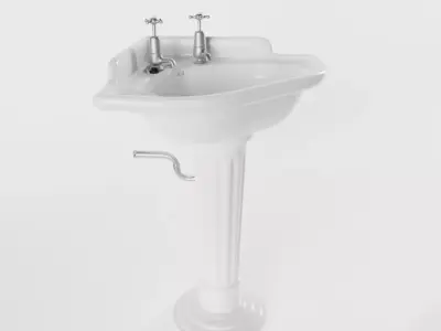 Victorian Corner Sink 3D model