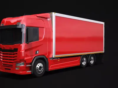 Generic Box Truck 3D model