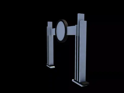 entrance 02 3D model