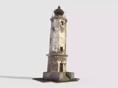 Abandoned Lighthouse 3D model