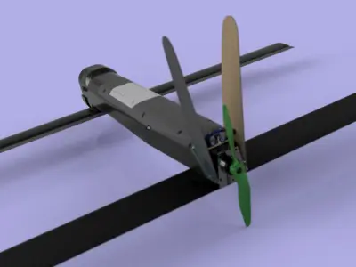 Switchblade drone kamikaze model 3D print model
