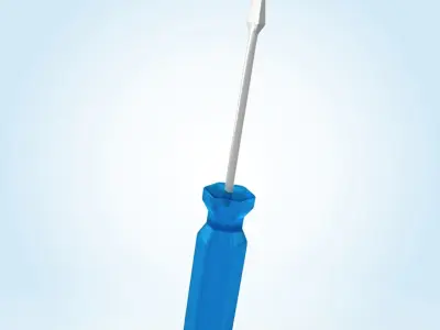 Screwdriver 3D model 13