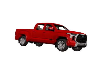 Toyota Tundra 2026 Modern Full-Size Pickup 3D model