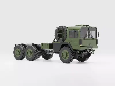 MAN KAT1 6x6 Military Truck 3D model