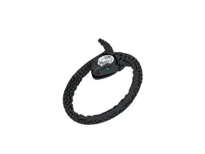 Snake Ring 3D print model