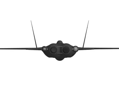 Sukhoi Su-47 3D model shop