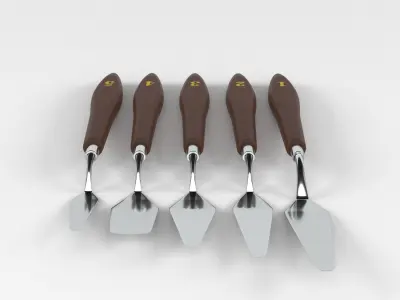 Palette knife 3D model