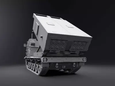 M270A2  scale model 3D print model