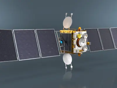 INSAT 3B Satellite 3D model