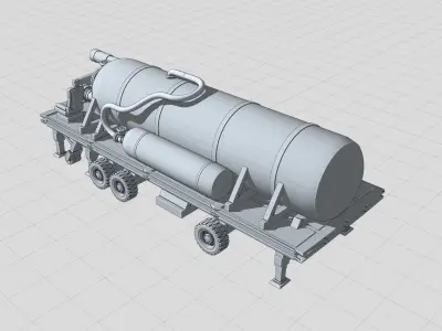 Airborne Firefighting Module Design  3D model