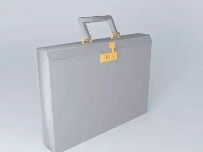 bad briefcase Free 3D model