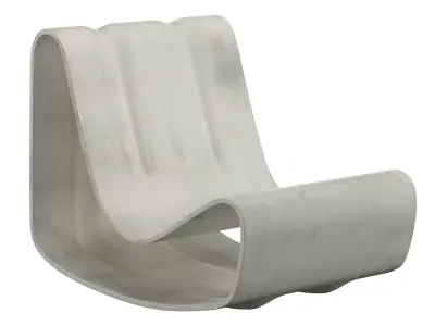 Willy Guhl Loop Chair 3D model