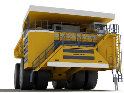 Belaz 75710 Mining Truck 3D model