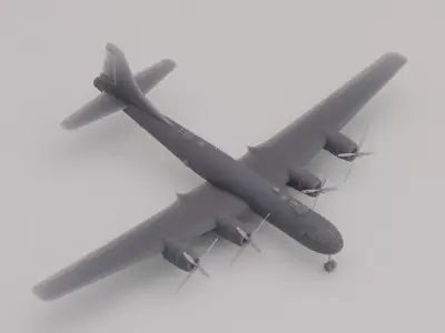 Boeing B-29 Superfortress 3D print model