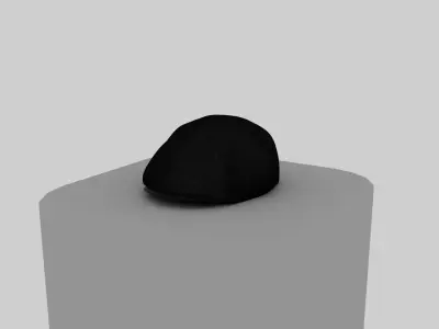 Newsboy Hat model 3D model