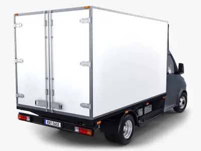 Generic Box Truck v 2 3D model