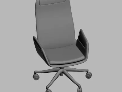 office chair 20 3D model