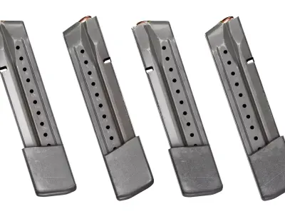 SMITH AND WESSON MP 20 SPEC SERIES RIGGED Low-poly 3D model