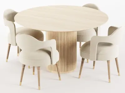 Dining Set 35 3D model