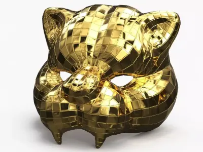 VIP Tiger Mask 3D model