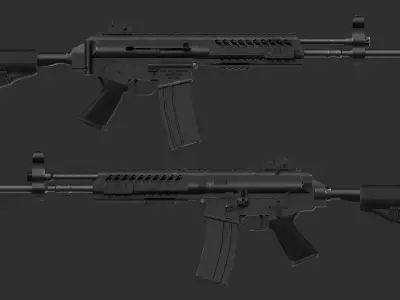 SNT Motiv K2C1 Low-poly 3D model