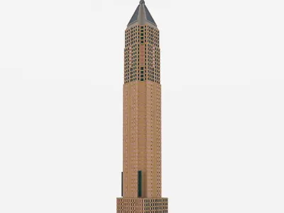 Bank of America Plaza 3D model