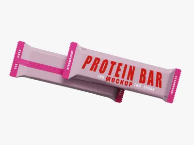 Protein Bar - Strawberry 3D model