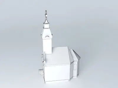 Albar iTemple Church in Lower Bare Free 3D model