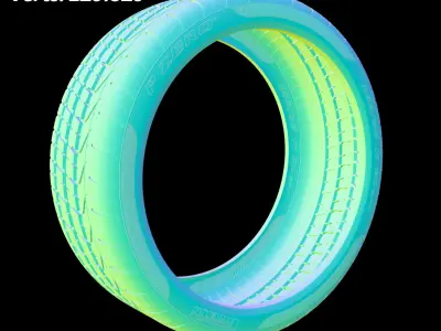 P Zero Tyre 3D model